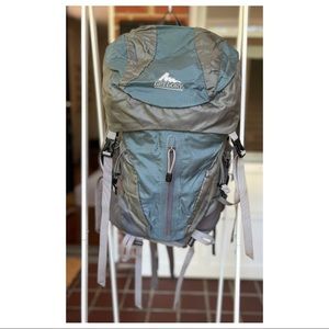 Gregory Jade 50 woman’s small backpacking backpack.